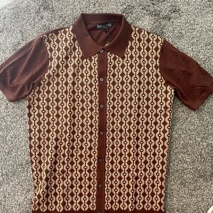 Men’s Knit polo - Sz M